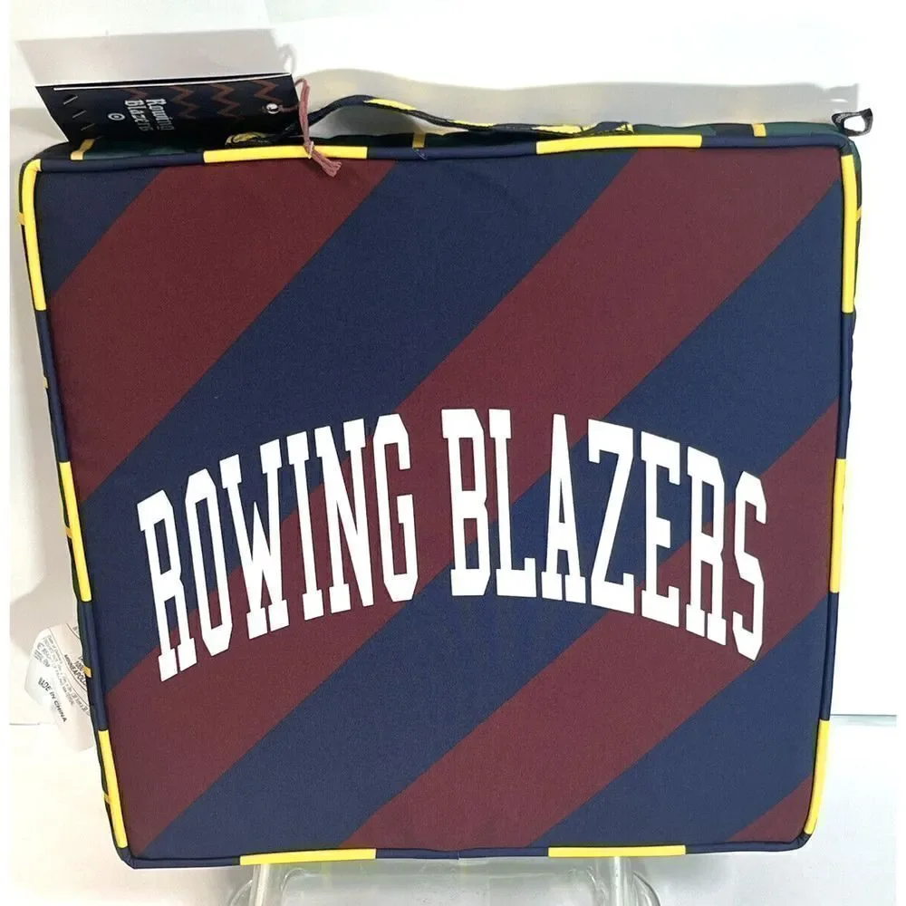 Rowing Blazer x Target Seat Cushion Rugby Striped‎ Stadium Bleachers 15”x2”x15”